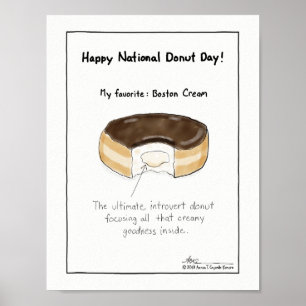 Happy National Donut Day! Poster