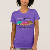 Happy National Donut Day T-Shirt (Vorderseite)
