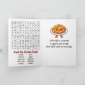 Happy National Frozen Food Day | March 6th Karte (Innenseite)