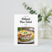 Happy National Ham Day | December 18th Postkarte (Stehend Vorderseite)