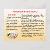 Happy National Ham Day | December 18th Postkarte (Rückseite)