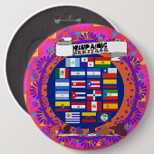 Happy National Hispanic Heritage Month School Button (Vorne & Hinten)