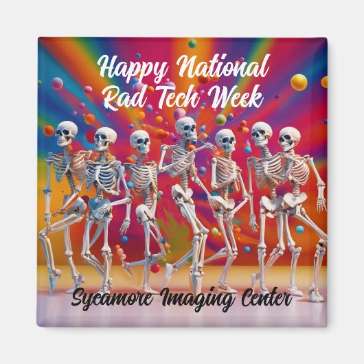 Happy National Krass Tech Week Magnet (Vorne)