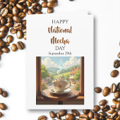 Happy National Mocha Day - 29. September Card Karte