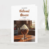 Happy National Mousse Day | Nov 30th Karte (Vorderseite)