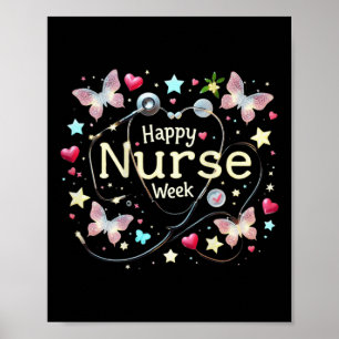 Happy National Nurses Week 2025 - Niedlich Future Poster