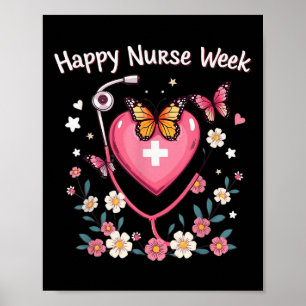Happy National Nurses Week 2025 - Nurses Week Nied Poster