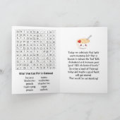 Happy National Oatmeal Day | October 29th Karte (Innenseite)