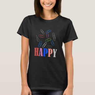 Happy National Paperclip Day National Paperclip Da T-Shirt