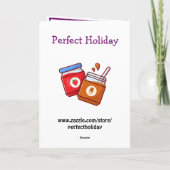 Happy National Peanut Butter & Jelly Day Fun Card Karte (Rückseite)