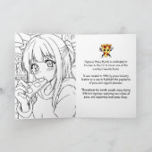 Happy National Pizza Month is October Karte (Innenseite)