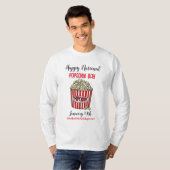 Happy National Popcorn Day - 19. Januar T-Shirt (Vorne ganz)