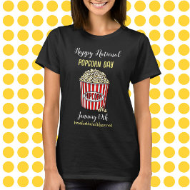 Happy National Popcorn Day - 19. Januar T-Shirt