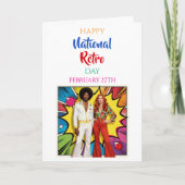 Happy National Retro Day | February 27th Karte (Vorderseite)