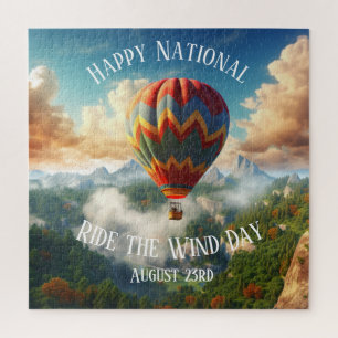 Happy National Ride the Wind Day Puzzle