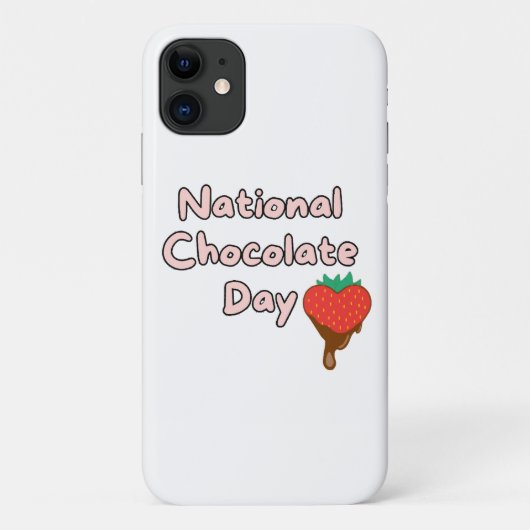 Happy National Schokolade Day Case-Mate iPhone Hülle (Rückseite)