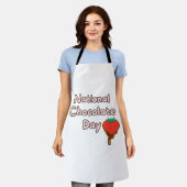 Happy National Schokolade Day Schürze (Getragen)