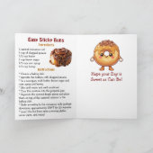 Happy National Sticky Bun Day! Feb 21st Karte (Innenseite)
