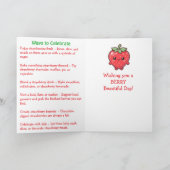 Happy National Strawberry Day | February 27th Karte (Innenseite)