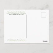 Happy National Trails Day! Postkarte (Rückseite)