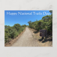Happy National Trails Day! Postkarte