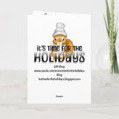 Happy National Waffle Week Karte (Rückseite)