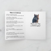 Happy National Werewolf Day | February 6th Karte (Innenseite)