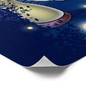 Happy Native American Girl and Pony Poster (Ecke)