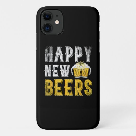 Happy New Beers Party Case-Mate iPhone Hülle (Rückseite)
