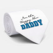 Happy New Daddy Gifts Krawatte (Gerollt)
