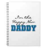 Happy New Daddy Gifts Notizblock (Vorderseite)