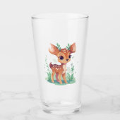 Happy new Deer Glas (Vorderseite)