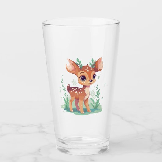 Happy new Deer Glas (Vorderseite)