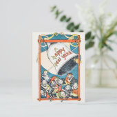 Happy new feiertagspostkarte (Stehend Vorderseite)