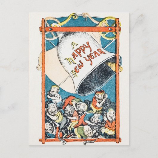 Happy new feiertagspostkarte (Vorderseite)