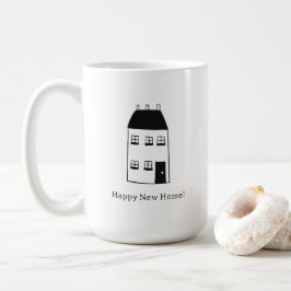 Happy New Home Moving New House Quote Kaffeetasse