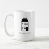 Happy New Home Moving New House Quote Kaffeetasse (Links)