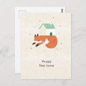 Happy new home vosje postkarte (Vorne/Hinten)