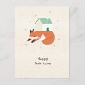 Happy new home vosje postkarte (Vorderseite)