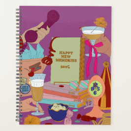 HAPPY NEW MEMORIES SCHEDULE 2025 PLANER