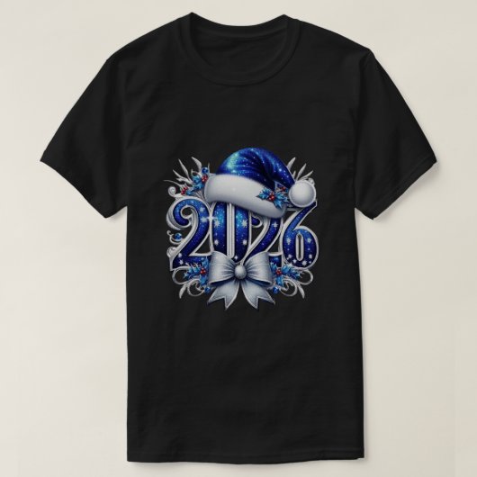 Happy New Merry T-Shirt (Design vorne)
