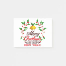 Happy New Near Post-it Klebezettel