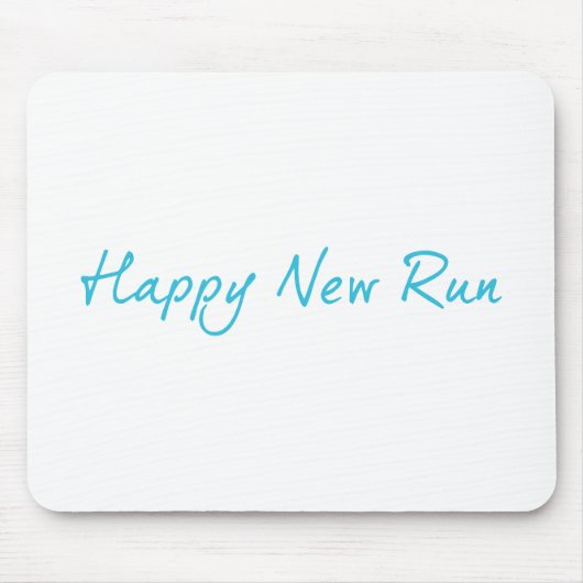 Happy New Run Mousepad (Vorne)