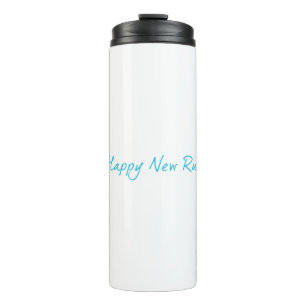 Happy New Run Thermosbecher