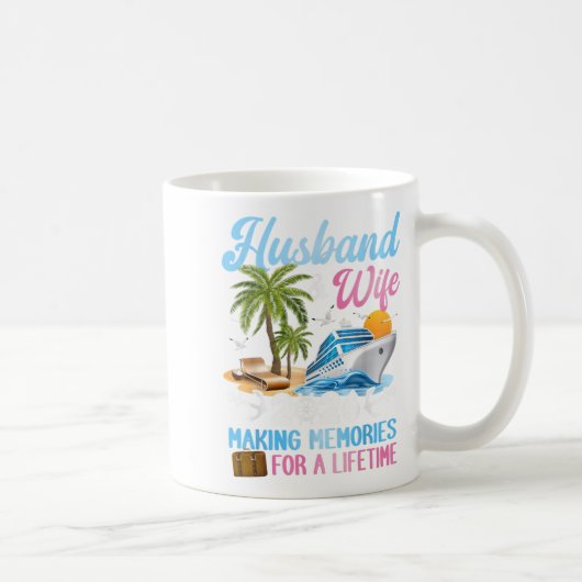 Happy New Trip Husband & Ehefrau 2026 Making M Kaffeetasse (Rechts)