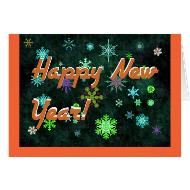 Happy New Year (Vorderseite (Horizontal))
