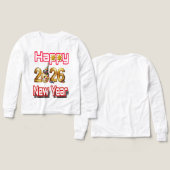 Happy New year (Design Vorderseite & Rückseite)