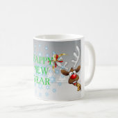 Happy New Year 11 oz Classic Tasse (VorderseiteRechts)