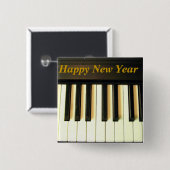 Happy New Year 2009_ Button_by Elenne Button (Vorne & Hinten)