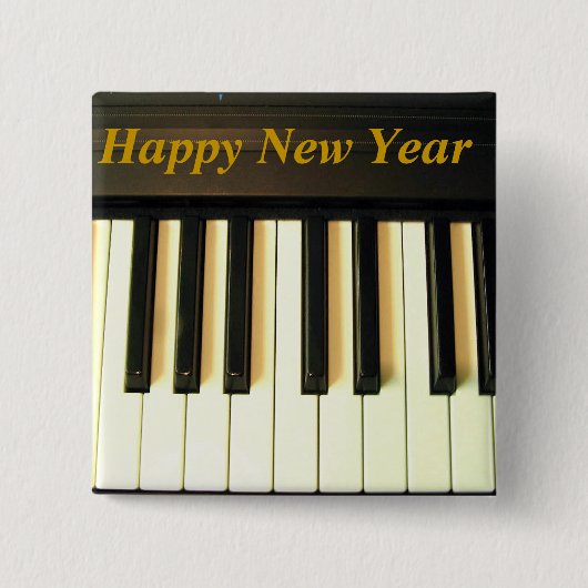 Happy New Year 2009_ Button_by Elenne Button (Vorderseite)